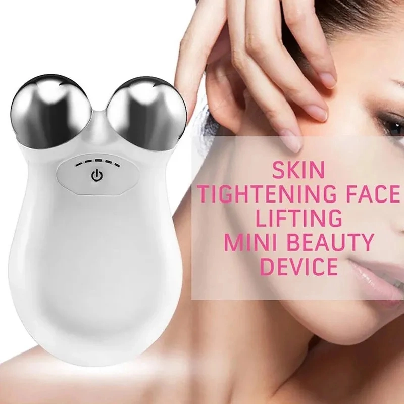 EMS 3D Vibrating Neck Face Massager Facial Lifting Machine Skin Massage Microcurrent Tightening Anti Wrinkle Aging Device