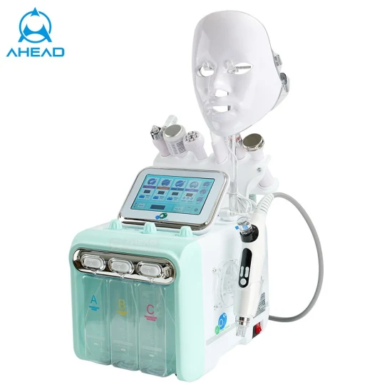8 em 1 LED Light Therapy Oxygen RF Vacuum Cavitation EMS Emagrecimento Skin Endurecimento Hydraogen Oxygen Machine