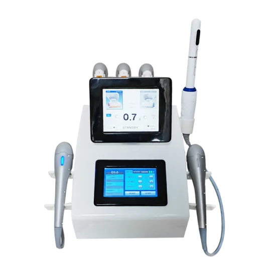 Dubai Time Master Beauty Device 7D com V-Max Hifu / 7D Hifu Vmax / 2 em 1 V-Max Hifu 7D 100000 fotos