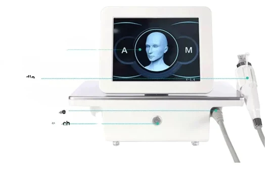 Máquina de microagulhamento de ouro fracionada de microagulha RF para remoção de cicatrizes de acne, dispositivo de firmeza de pele fracionada de microagulha RF